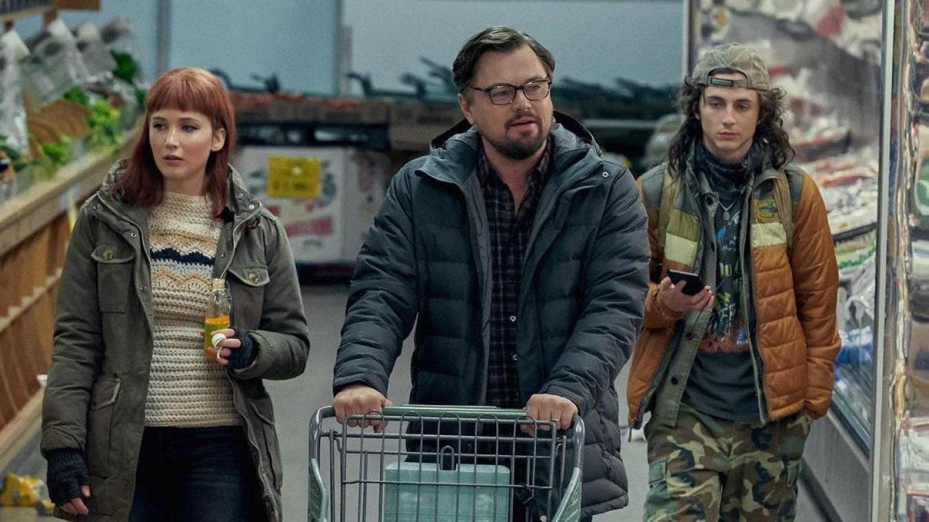 SERIE. Leonardo DiCaprio over de komische klimaatserie ‘Don’t Look Up’: «Humor helpt om een ramp te begrijpen»