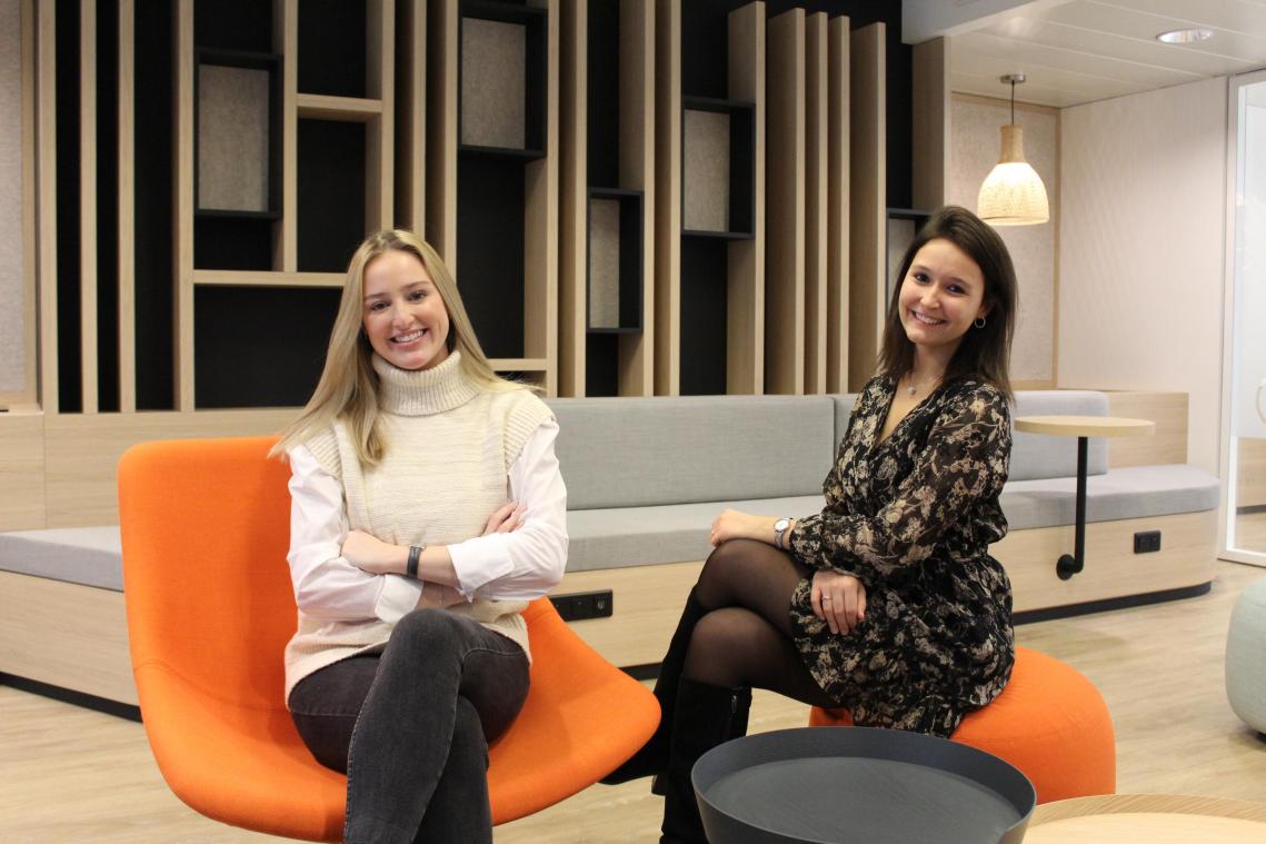 Eline  (Employer Branding Expert)  &  Sibylle  (Recruiter & Employer Branding)