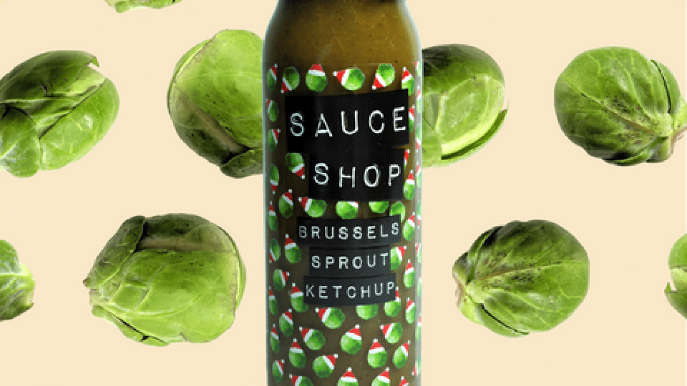 WAT?! Deze ketchup is gemaakt van spruitjes
