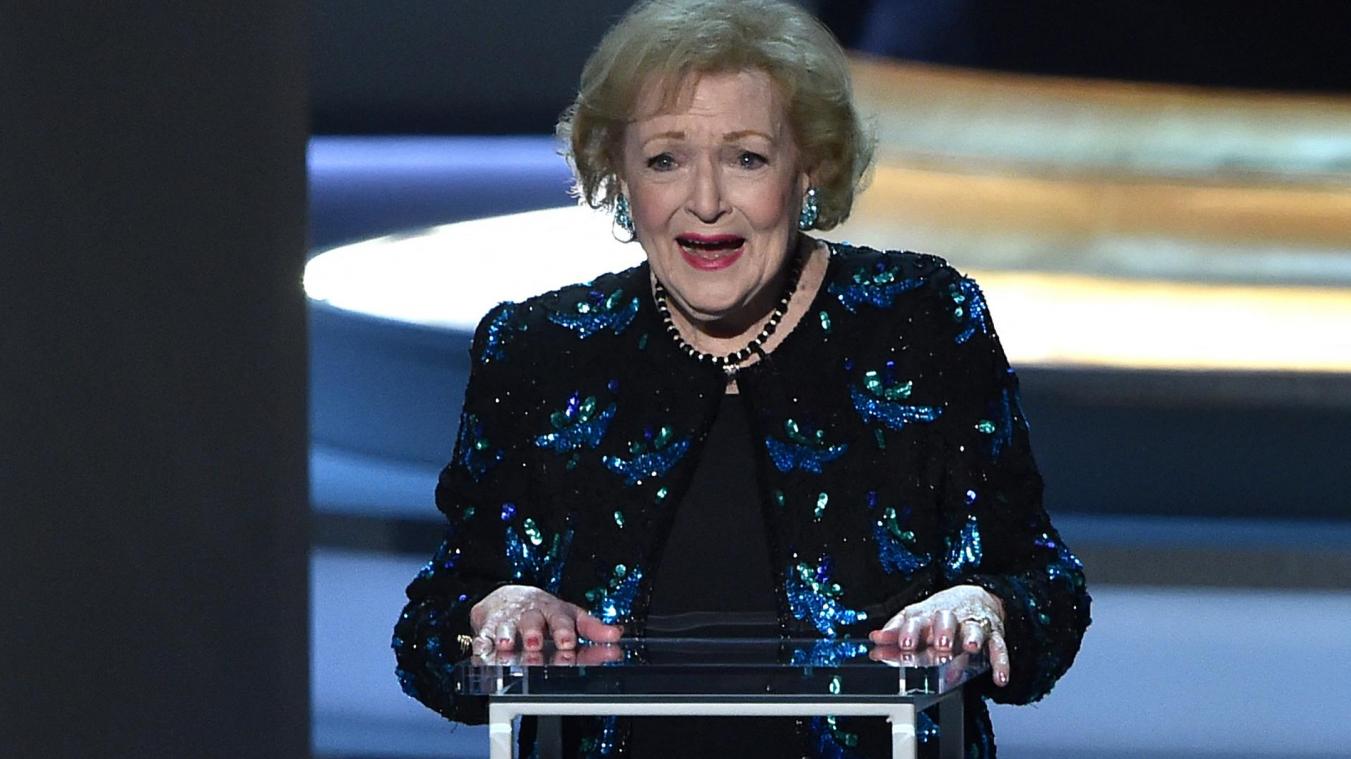 Dit is één van de laatste foto’s van Betty White
