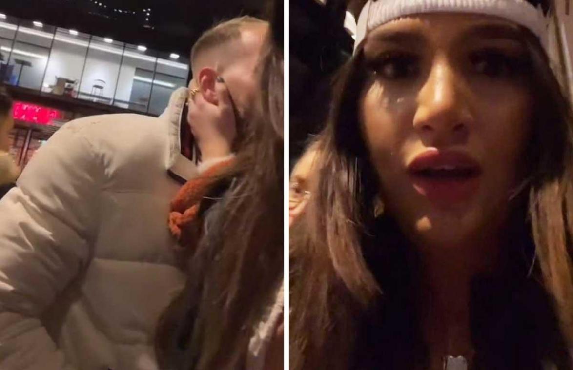Vrouw betrapt vriendje op overspel terwijl ze een video opneemt: «Die heeft nogal lef, zeg!» (video)