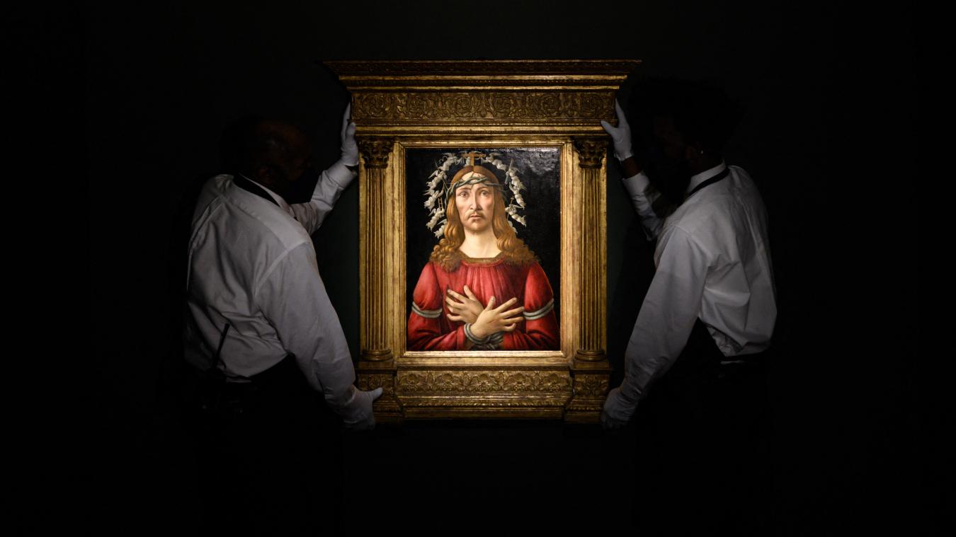 WOW. Zeldzaam werk van Botticelli voor 45 miljoen dollar geveild in New York