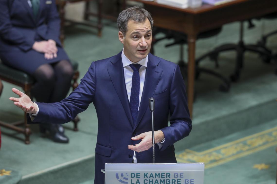 De Croo: «Samenleving niet laten kapen door wie het luidst roept of de boel kort en klein slaat»