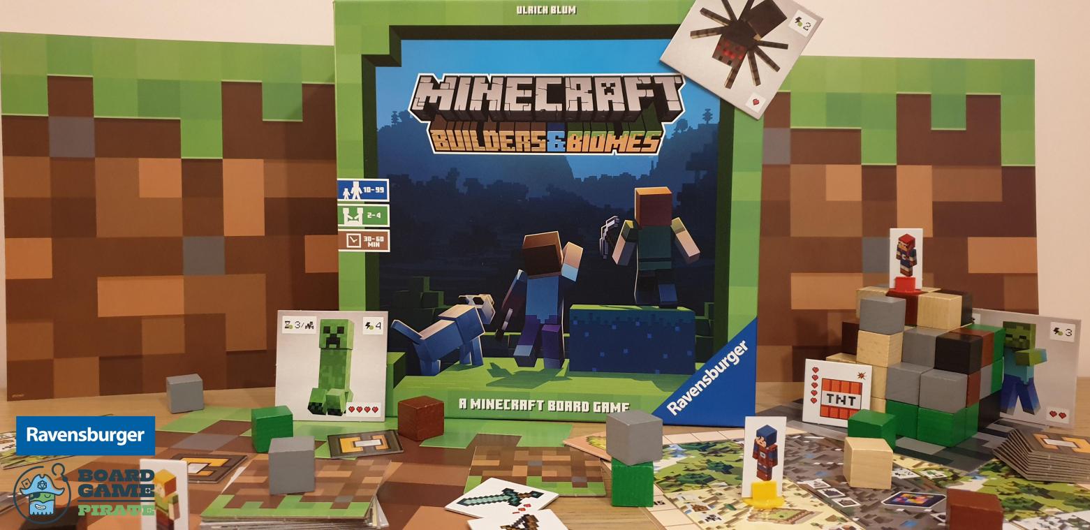 GAMES. ‘Minecraft Builders & Biomes’ tovert de videogame om naar een even verslavend bordspel