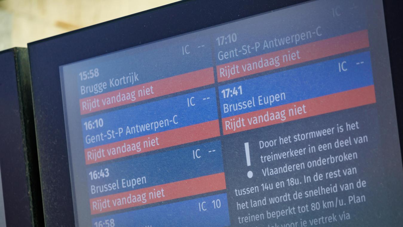 Nationale actiedag in openbare diensten waaronder het spoor op 31 mei