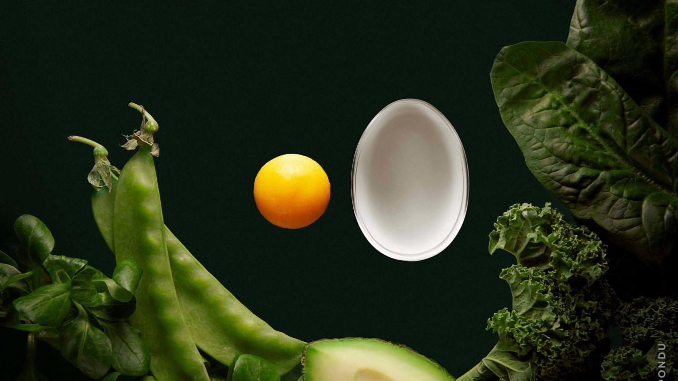 Bizar. Franse ingenieurs creëren het eerste veganistische ei