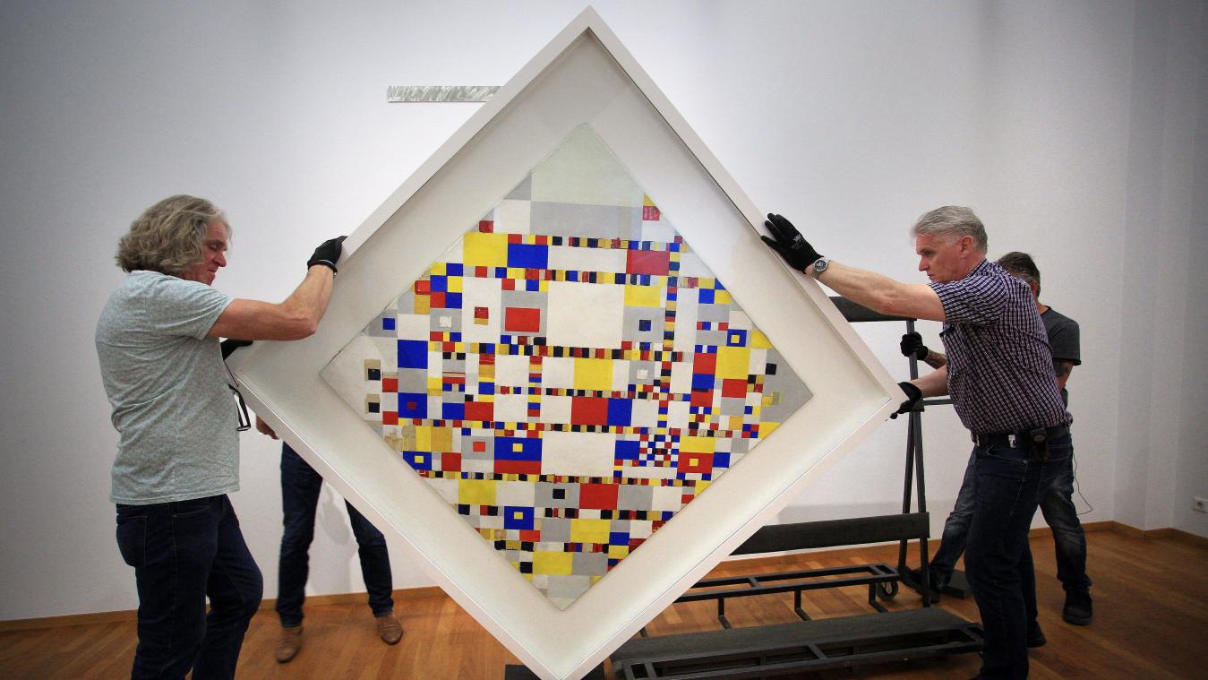 WOW. Onbekende aquarel van Mondriaan ontdekt
