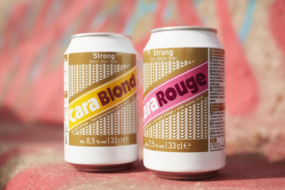 Colruyt lanceert twee nieuwe smaken Cara: Blond en Rouge