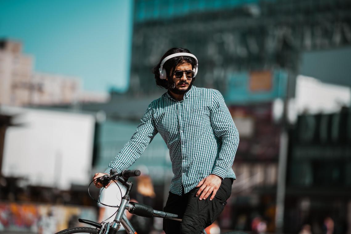 Naar kantoor met de bedrijfsfiets