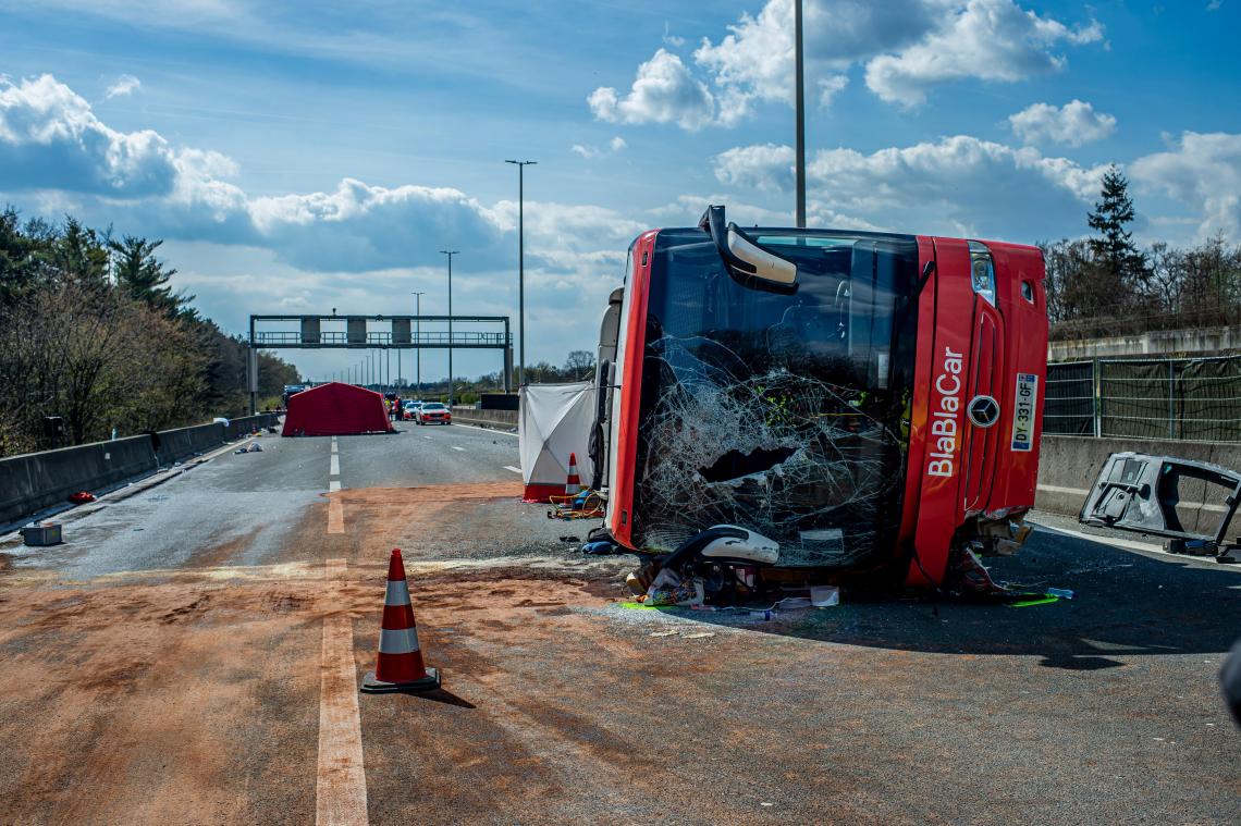 Busongeval E19: vooral Franse en enkele Spaanse passagiers aan boord