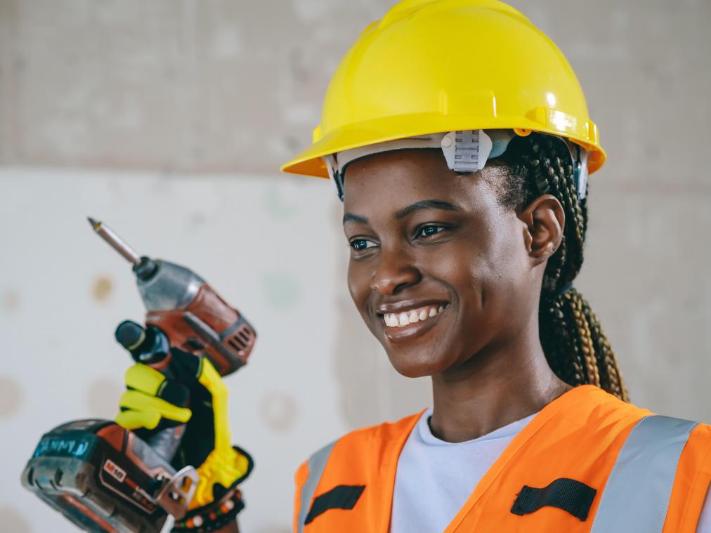 Meer vrouw in de bouw