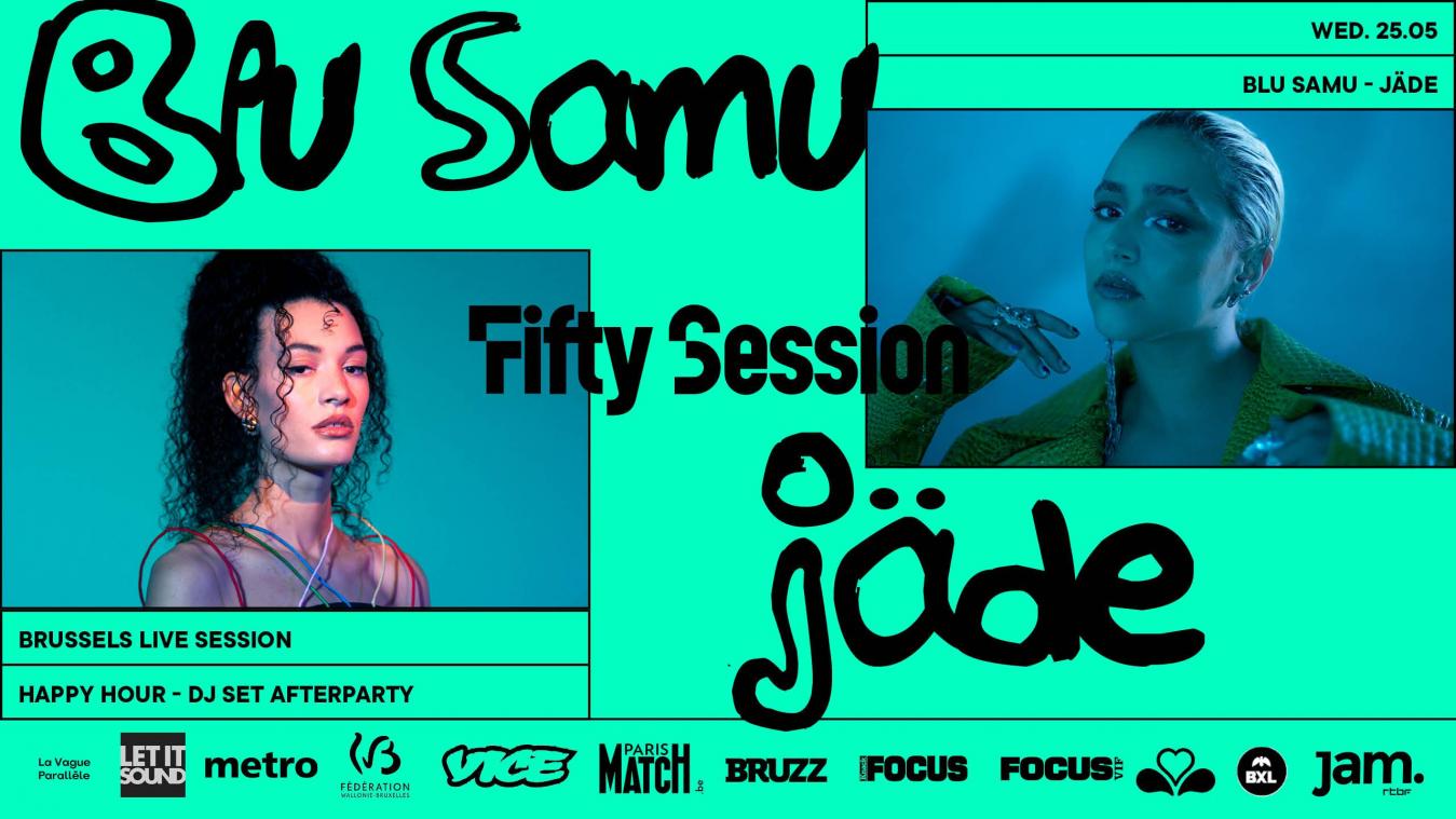 WEDSTRIJD: Maak kans op een duoticket voor de Fifty Session van Blu Samu en Jäde op 25 mei