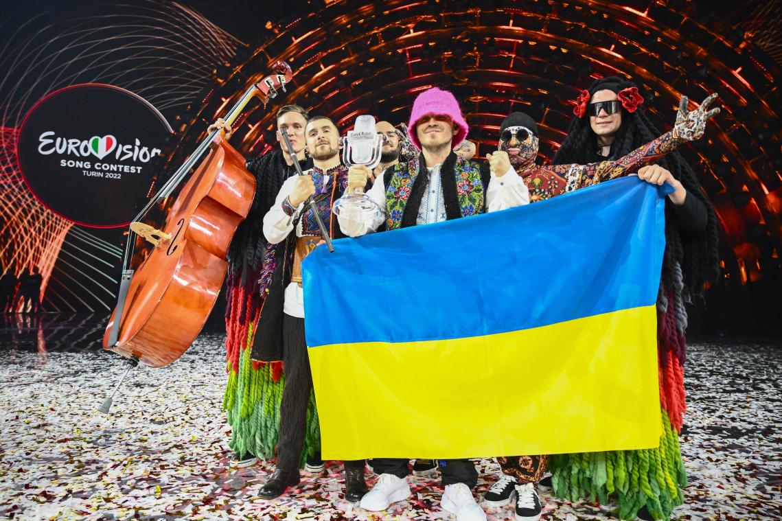 Winnaar Eurovisiesongfestival zal geld voor Oekraïne inzamelen met Europese tournee