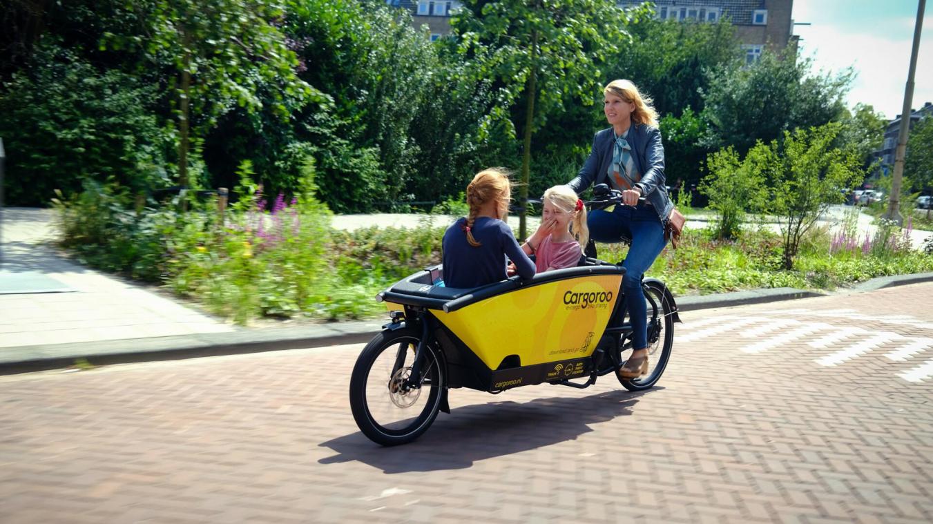 Deelbakfiets Cargoroo komt deze maand naar Antwerpen
