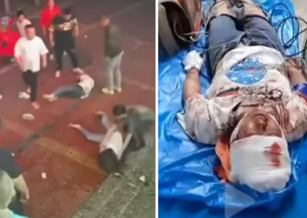 Ophef over shockerende beelden waarop groep mannen vrouwen aanvalt (video)