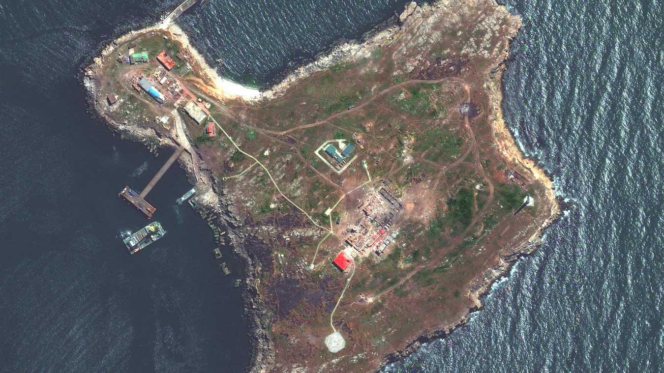 Rusland trekt zich terug uit Slangeneiland: «Teken van goodwill»