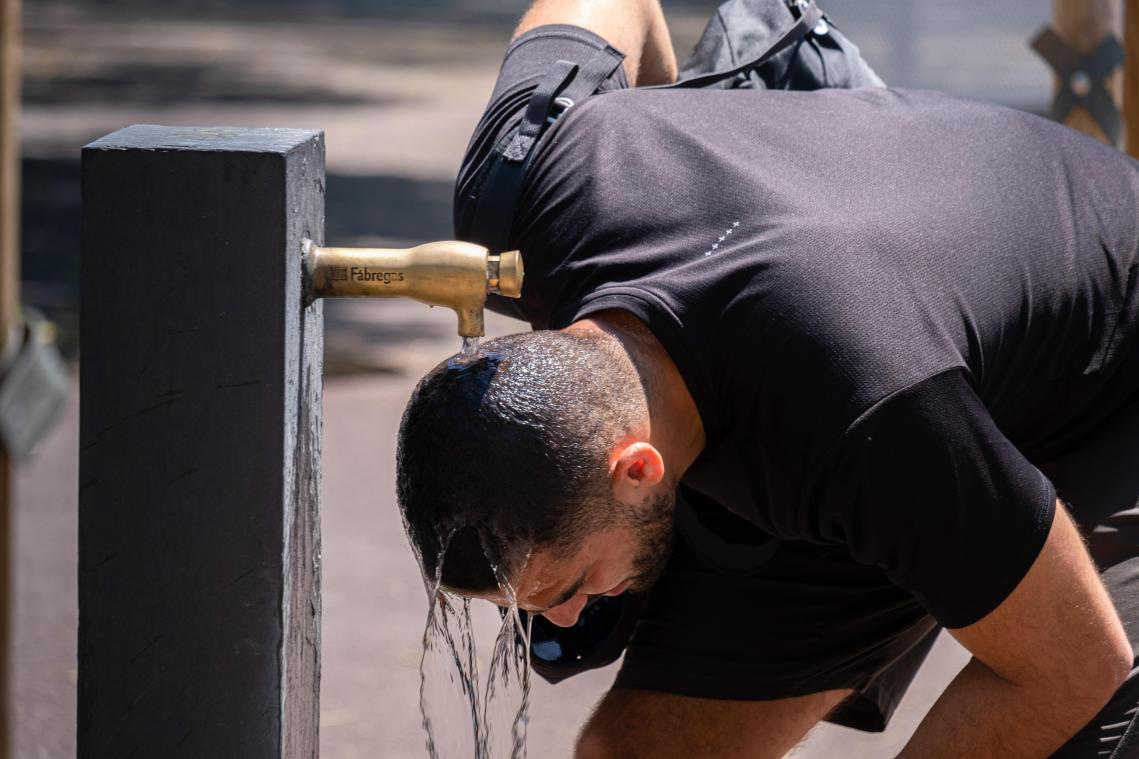 HITTEGOLF. Volgende week kan temperatuur naar 37 graden of hoger klimmen