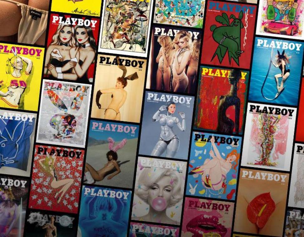 Eerste vulva op de cover van Playboy is Belgisch (foto)