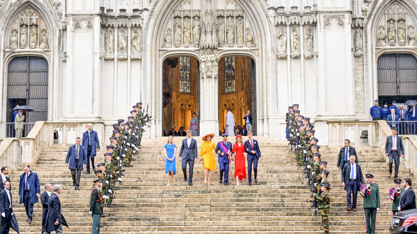 ZWART GEEL ROOD. Zo zag de koninklijke familie eruit op de nationale feestdag (foto’s)