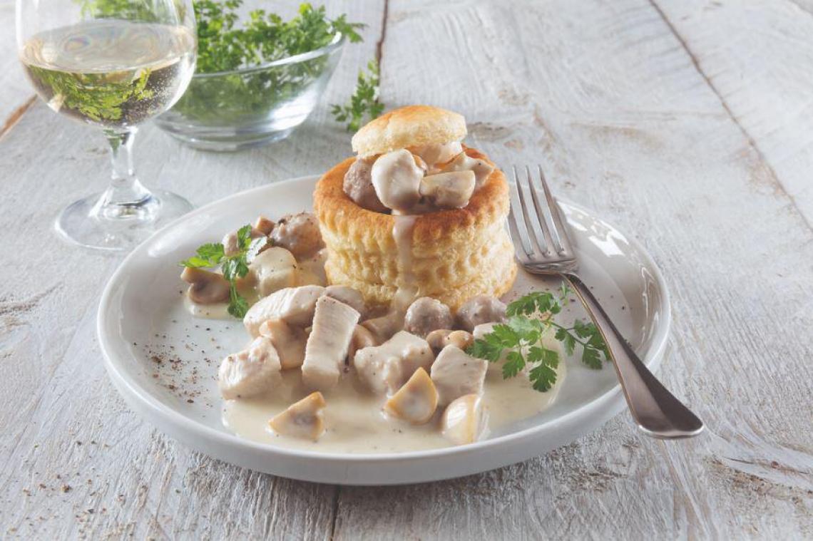 Fan van vol-au-vent? Hier kan je gratis een vegan variant proeven