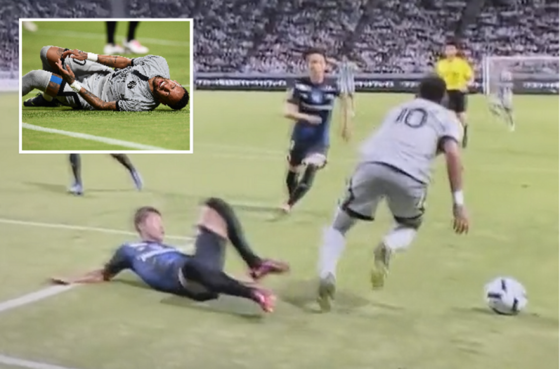 Is dit Neymars belachelijkste schwalbe ooit? «Schande!» (video)