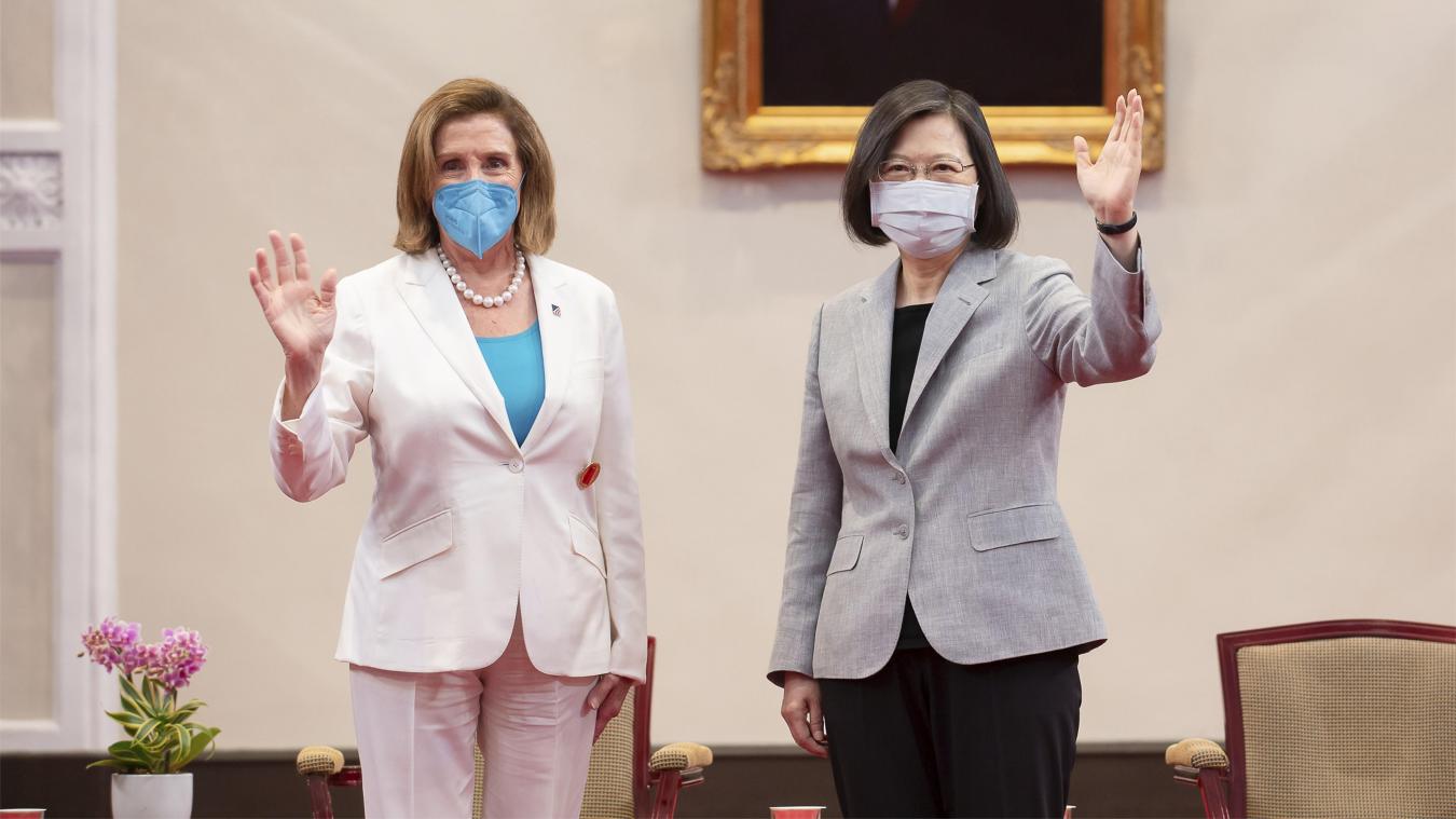 Nancy Pelosi heeft Taiwan verlaten: «Solidariteit met Taiwan is belangrijker dan ooit»