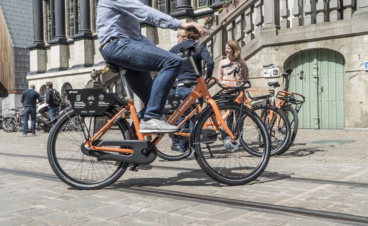 Antwerpen heeft nu ook elektrisch deelfietsensysteem
