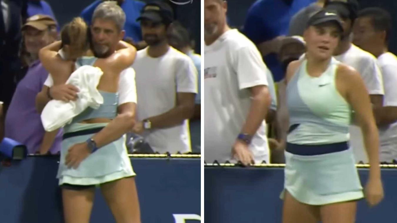 Ophef over ‘ongepaste’ aanrakingen bij 16-jarige tennisster: «Het zal niet meer gebeuren» (video)