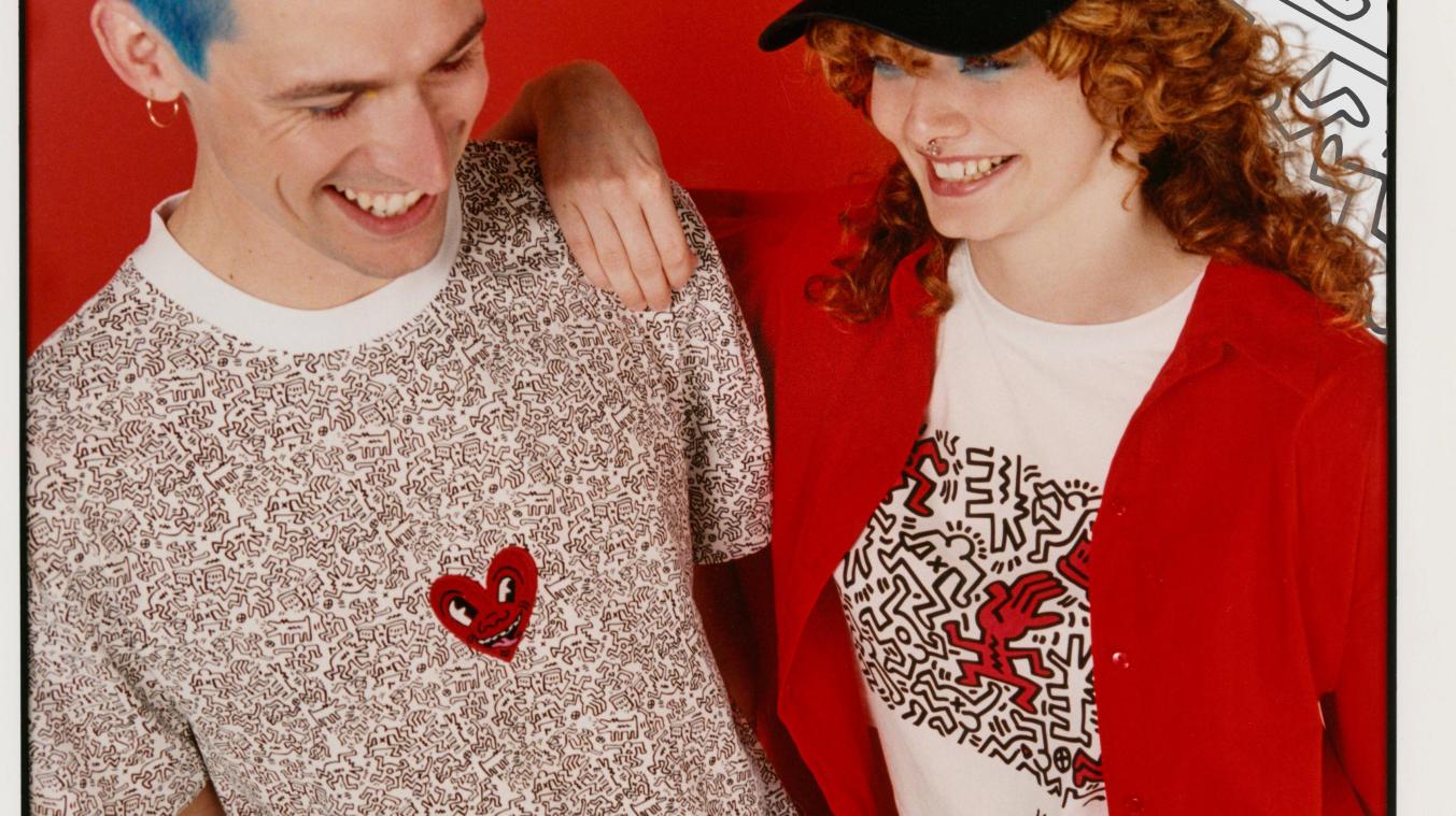 Kunst om je lijf? Dat kan met de nieuwe Primark x Keith Haring collectie
