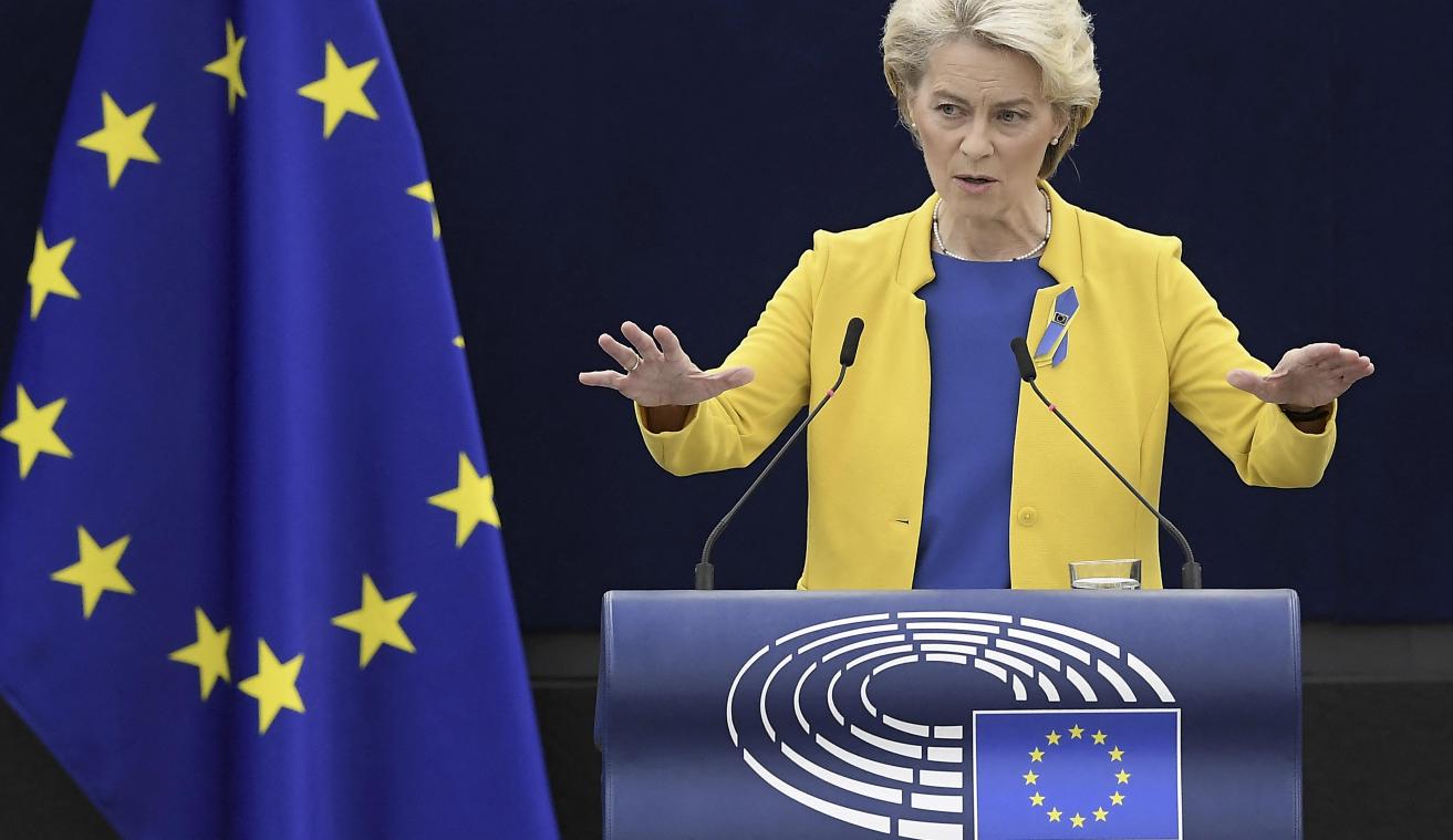 Von der Leyen: «Afroming overwinsten energiebedrijven moet meer dan 140 miljard euro opleveren»