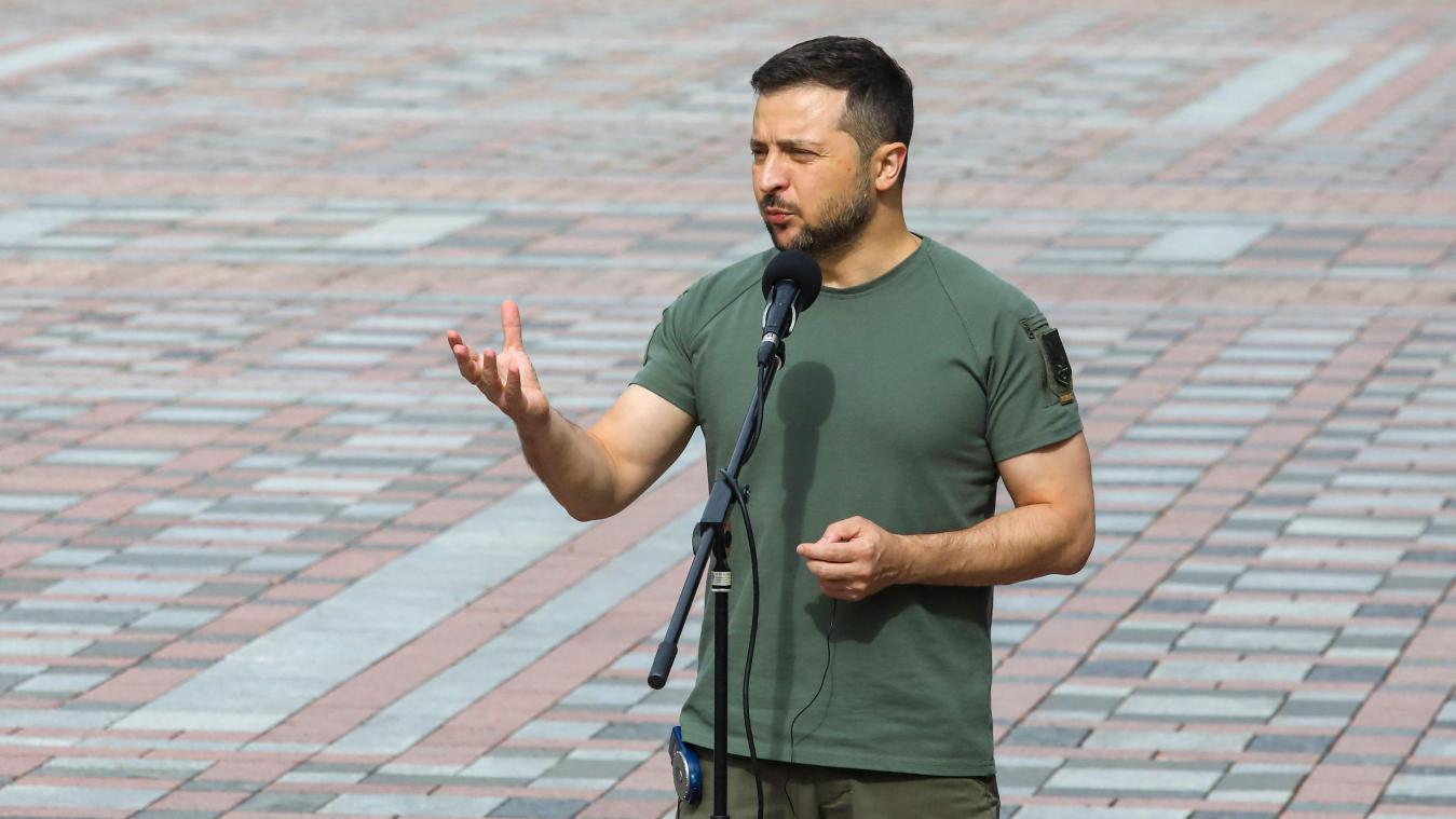 President Zelenski betrokken bij verkeersongeval in Kiev