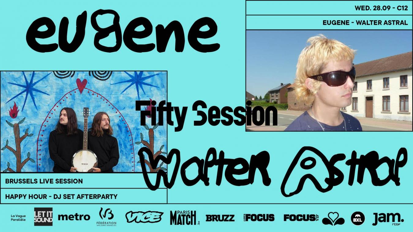 WEDSTRIJD: Maak kans op een duoticket voor de Fifty Session van eugene en Walter Astral op 28 september!
