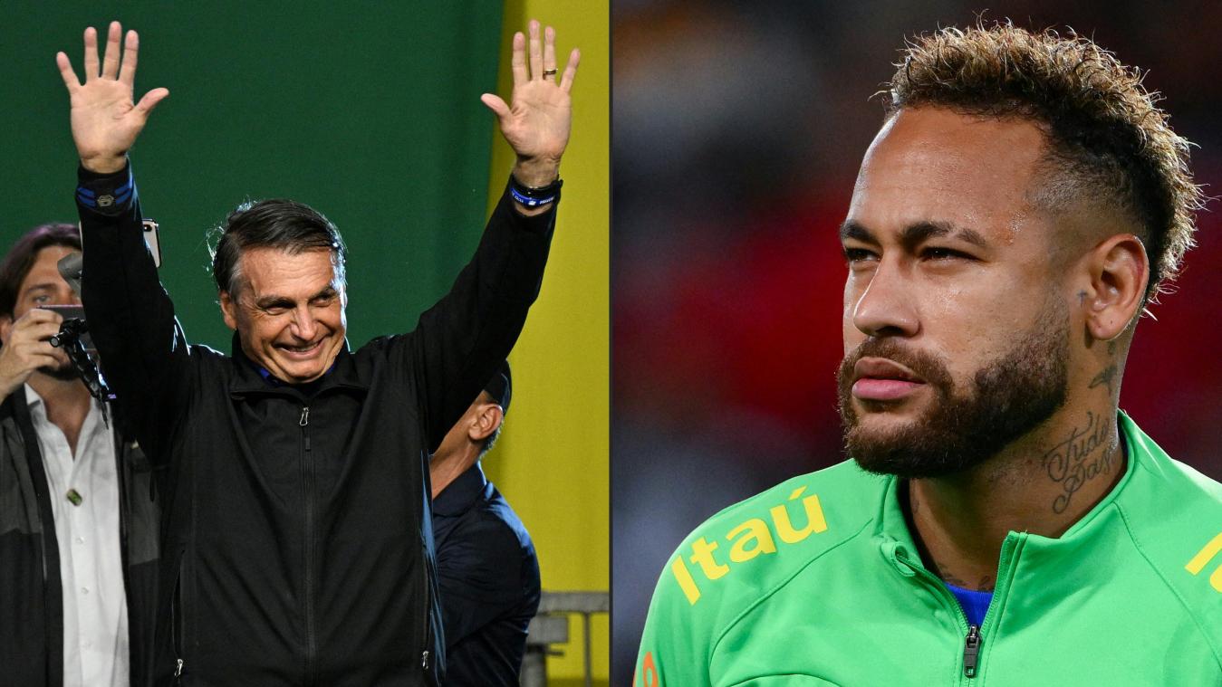 Topvoetballer Neymar steunt extreemrechtse president Bolsonaro bij verkiezingen (video)