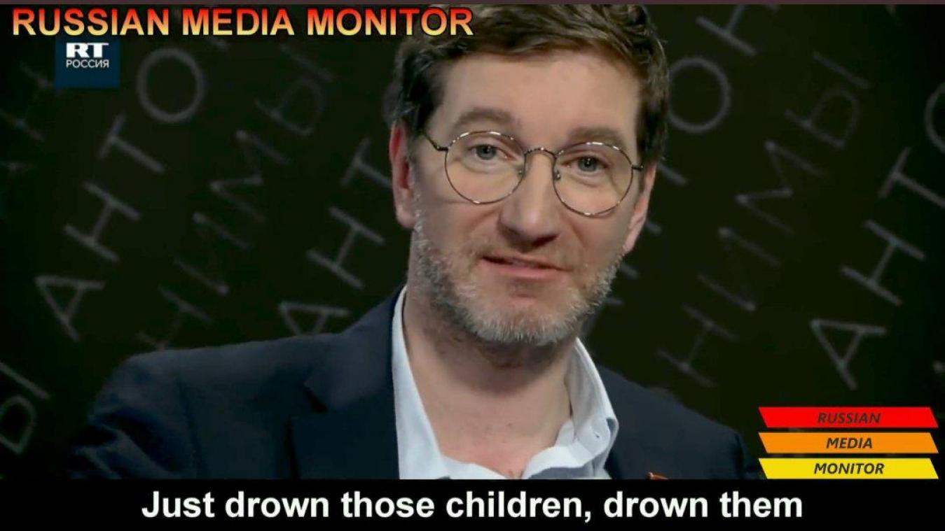 WTF. Russische tv-host moet opstappen na publieke uiting van kindermoordenfantasieën (video)