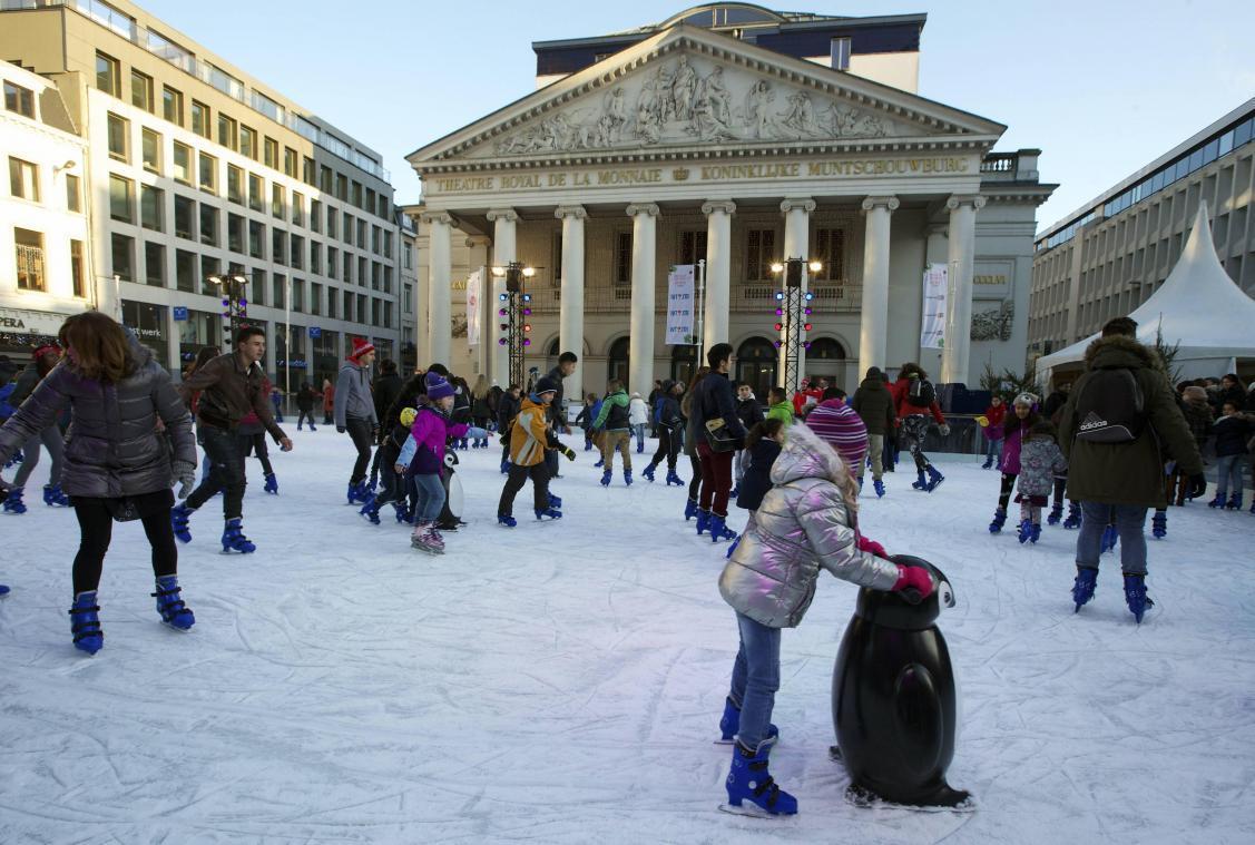 Brusselse Winterpret boet niet in op verlichting en spektakel