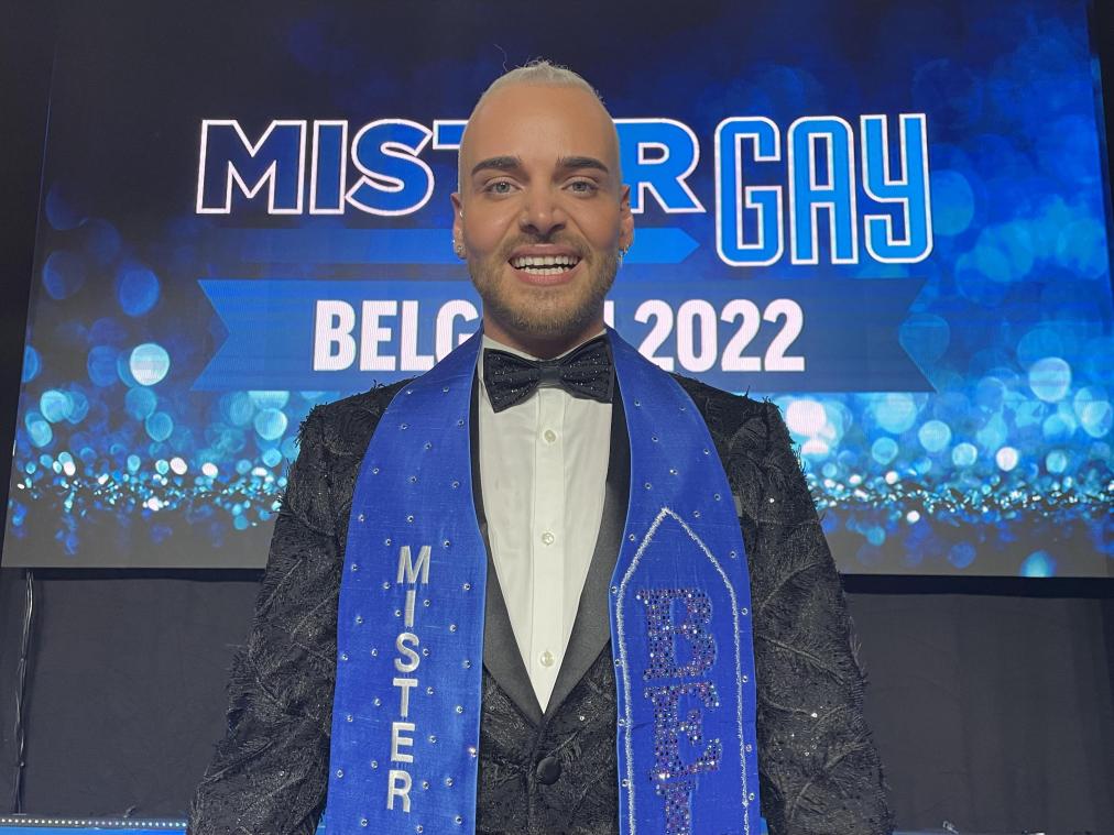 Dit is de nieuwe Mister Gay Belgium: «Zelfliefde en zelfacceptatie is het allerbelangrijkste»