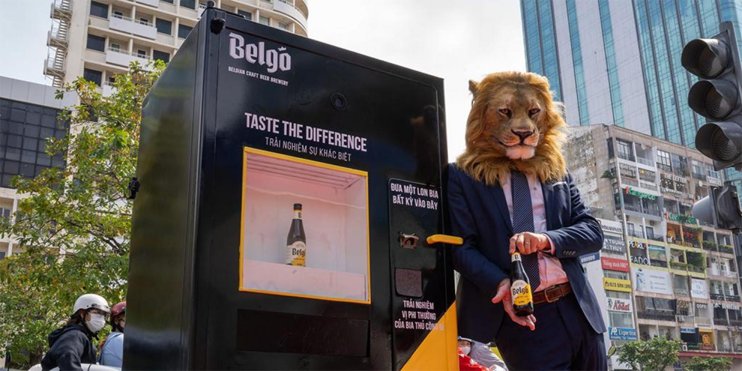 DIT biermerk lanceert automaat in Vietnam die pils omruilt voor Belgisch bier