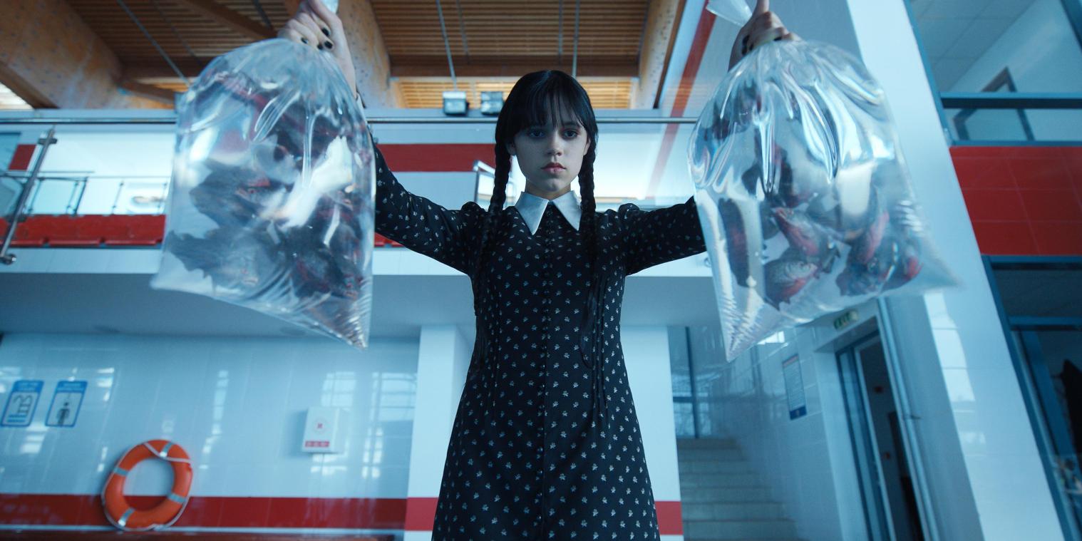 De Addams Family is terug! Jenna Ortega over de Netflix-serie ‘Wednesday’: «De Addams Family is een zeer gezond gezin»