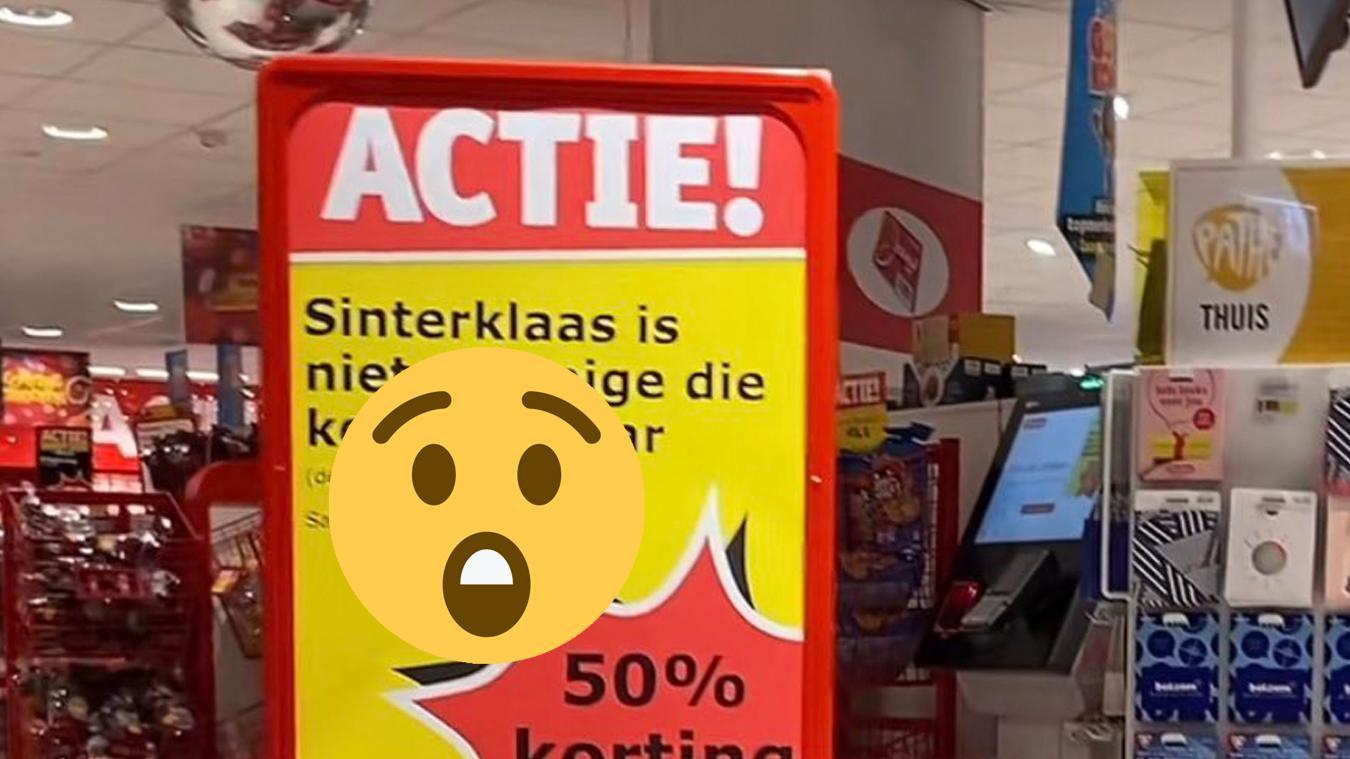 Ophef over pikante ‘Sinterklaas’-reclame in Kruidvat: «Ben ik de enige die dit smakeloos vindt?»
