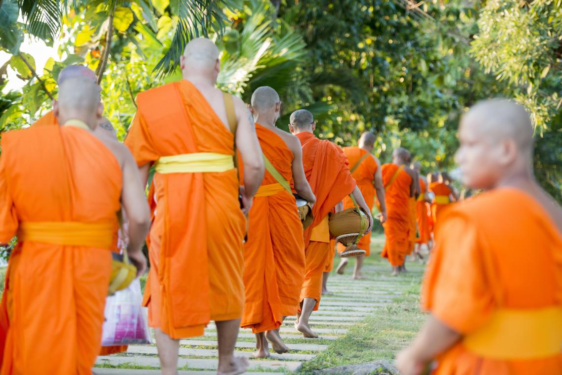 Boeddhistische tempel verlaten nadat alle monniken positief testten op meth