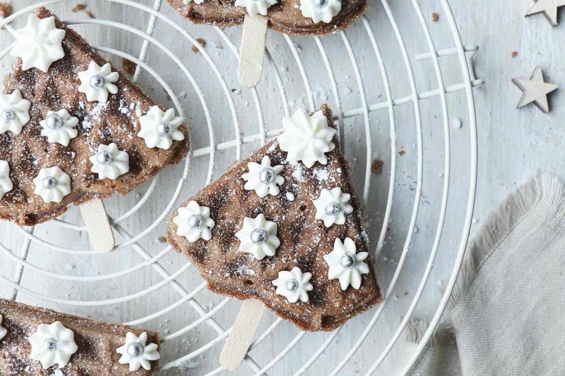 Het perfecte kerstdessert: twee zoete recepten in kerstboomthema
