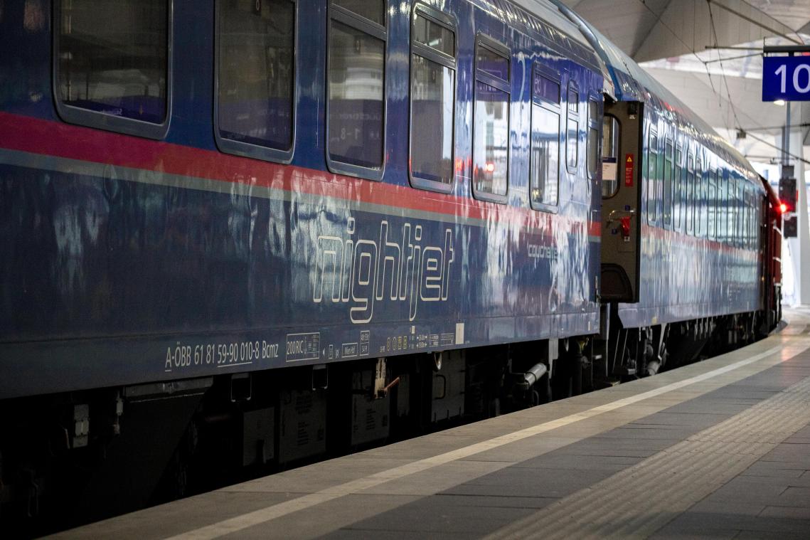 Vanaf eind 2023 rijdt de nachttrein tussen Brussel en Wenen op dagelijkse basis