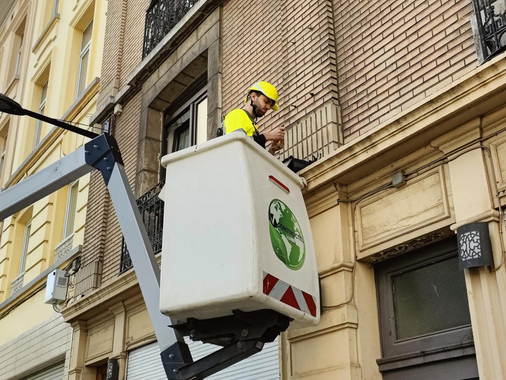 Sociale inspectie stelt illegale tewerkstelling en zwartwerk op Proximus-werven vast