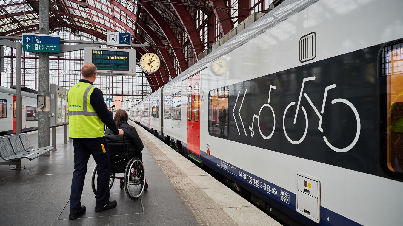 Reizigers kunnen bij NMBS nu via app assistentie reserveren