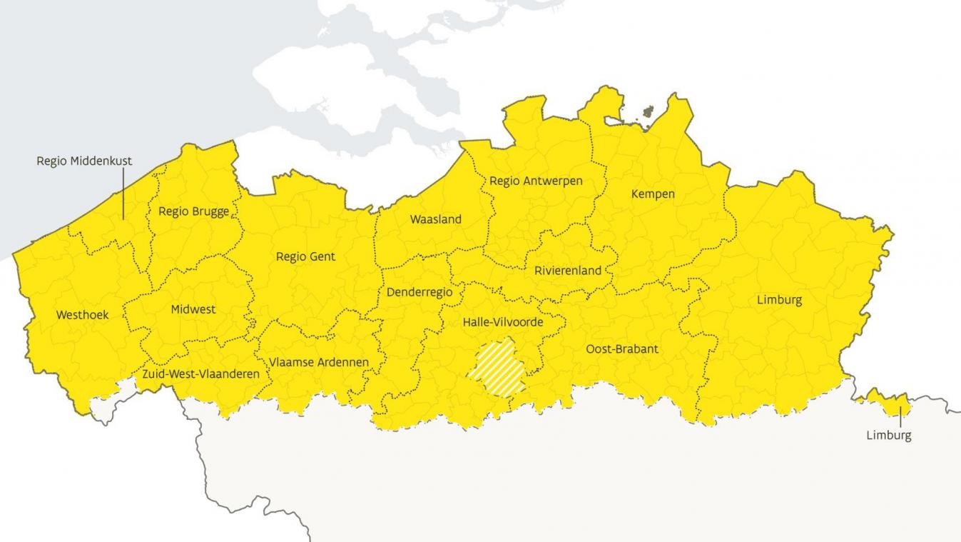 Van de Midwest tot de Kempen: dit zijn de 15 nieuwe Vlaamse regio’s