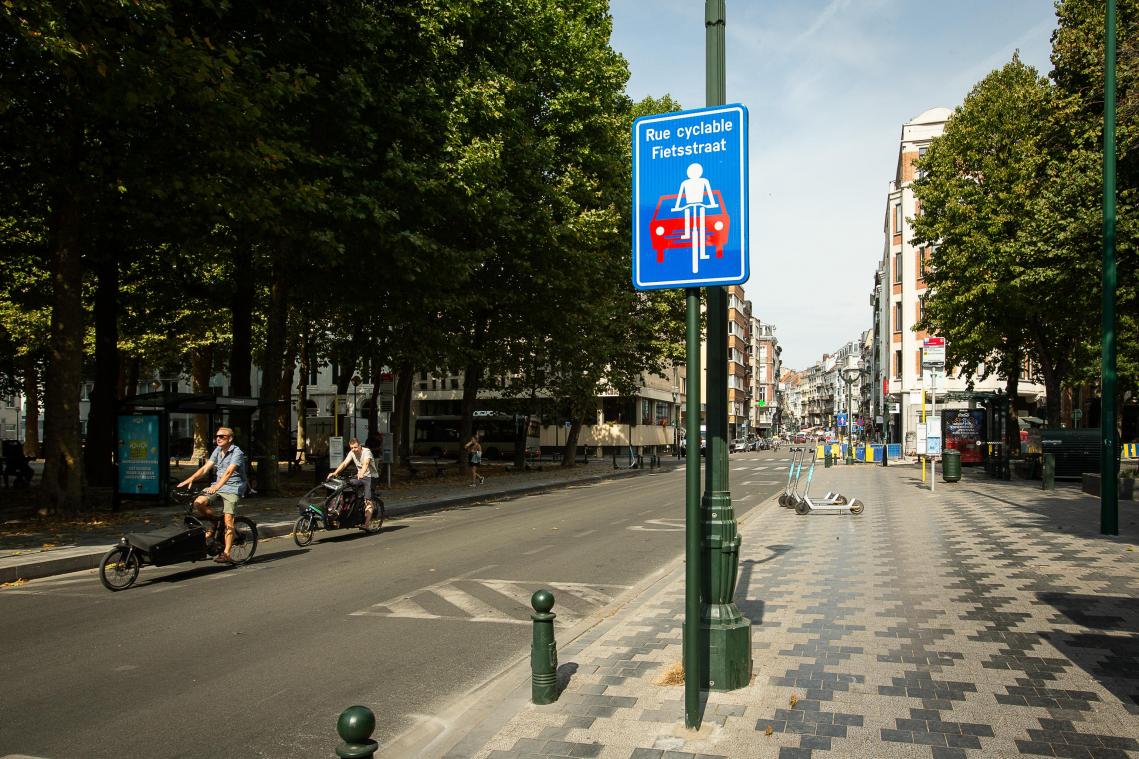 Half jaar na invoering circulatieplan: vijfde minder verkeer en veel meer fietsers in Brussel
