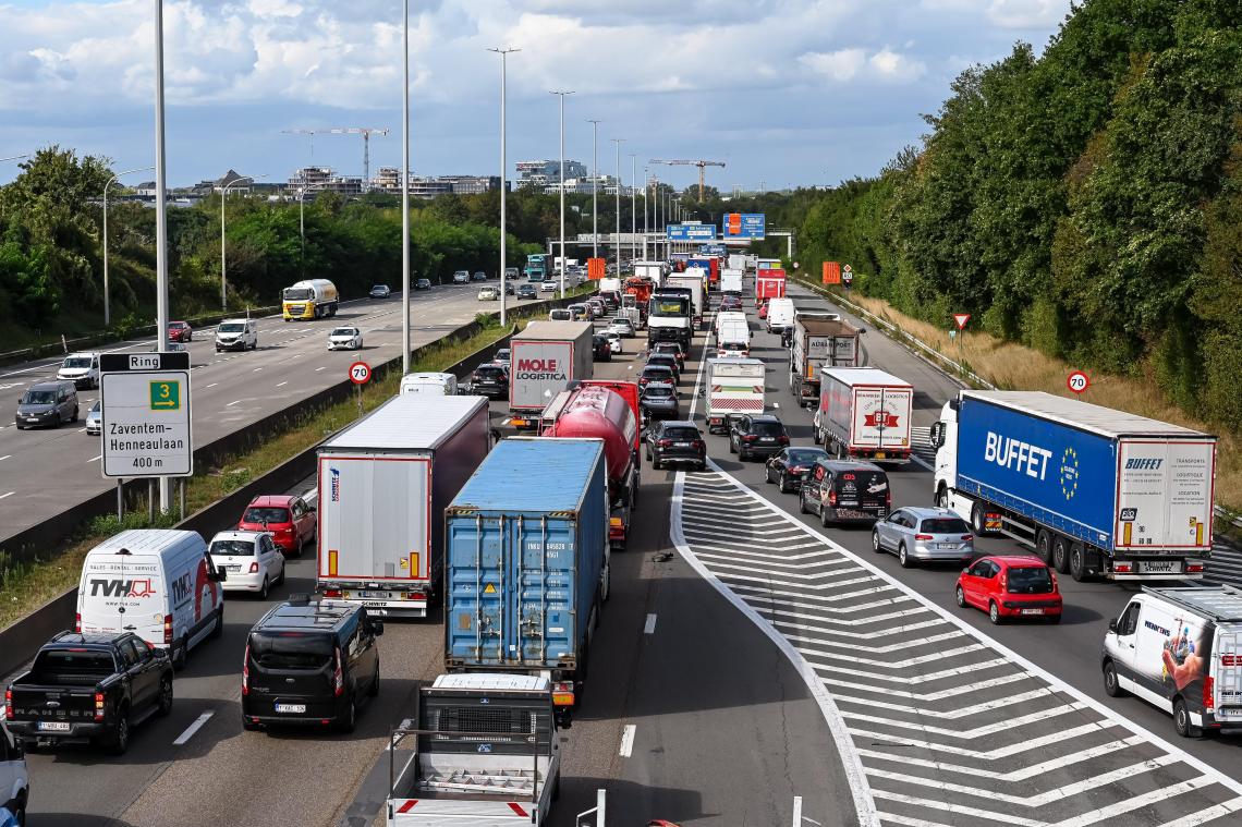 Er was in januari weer evenveel file op Vlaamse wegen als voor corona