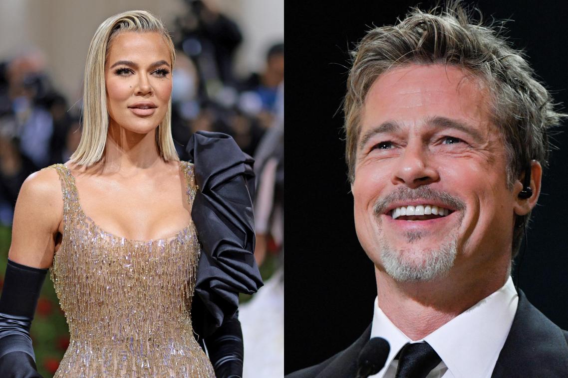 WHUT? Khloe Kardashian en Brad Pitt zouden daten