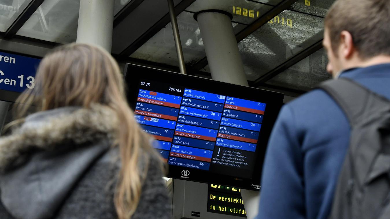 Treinstaking: «Alternatieve dienstregeling vanaf 9 maart beschikbaar»