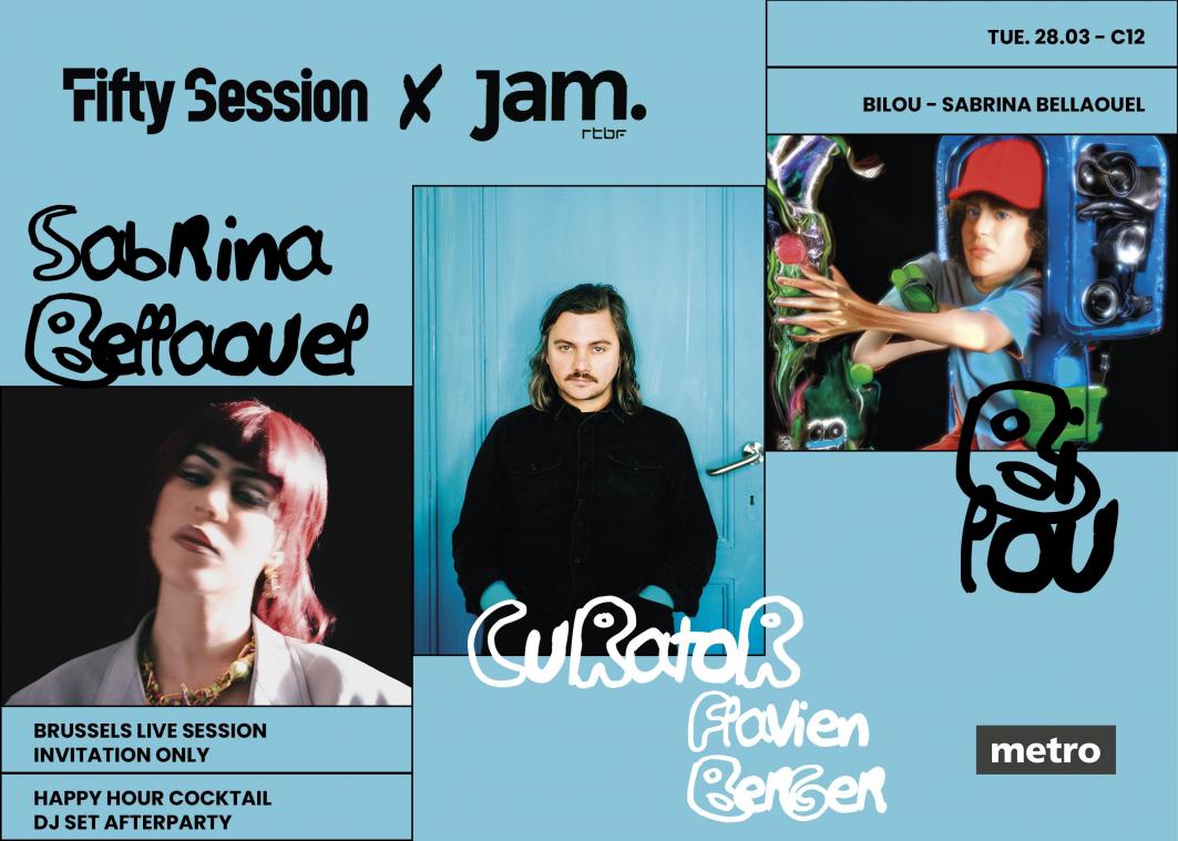 WEDSTRIJD: Maak kans op een duoticket voor de Fifty Session van Bilou en Sabrina Bellaouel op 28 maart!